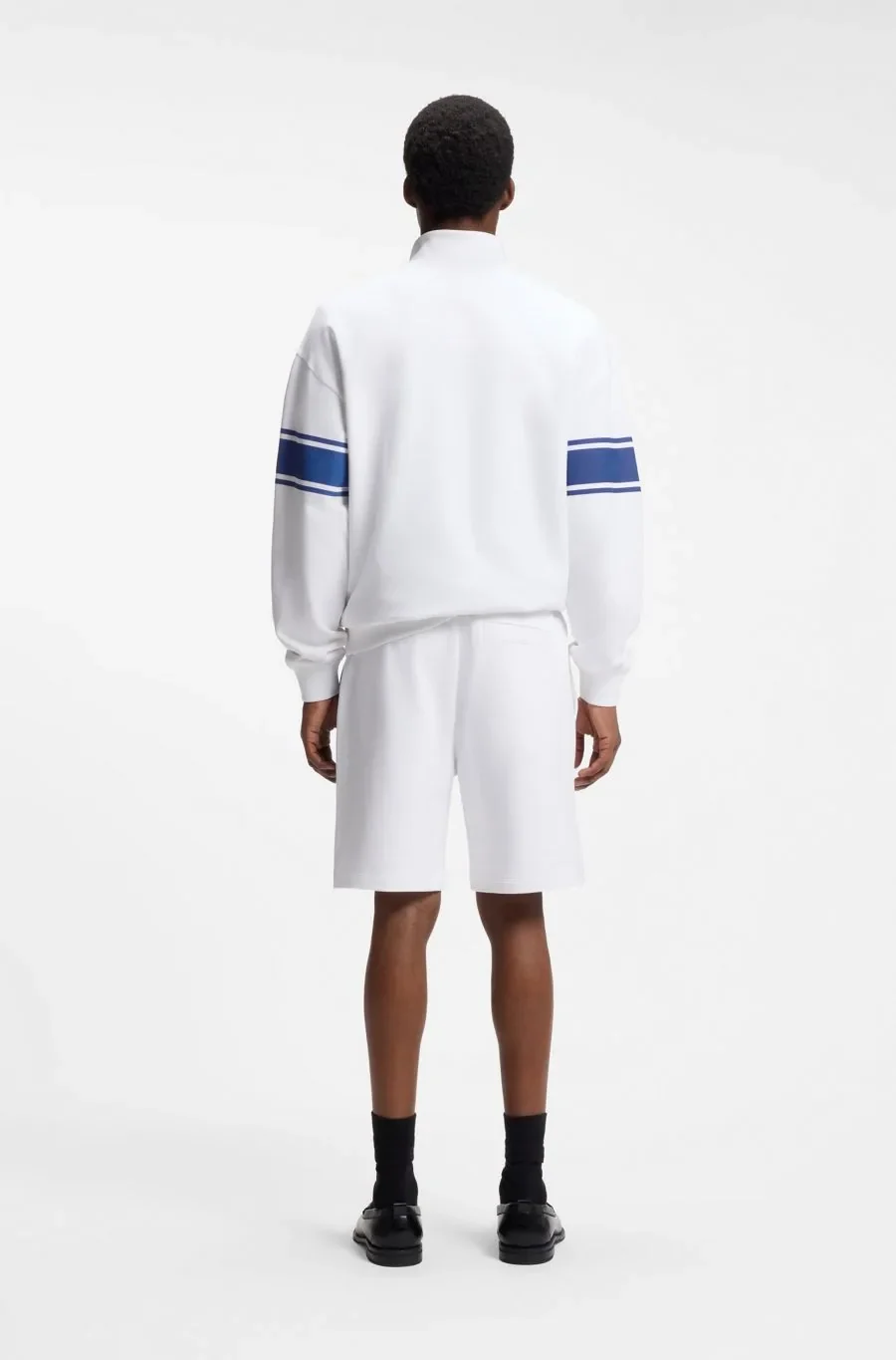 Шорти Hugo Boss relaxed fit з бавовни — фото 4